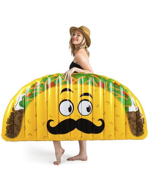 Giant Taco Pool Float - Big Mouth Toys : A Unique Gifts Website | Pool floats, Cool pool floats ...