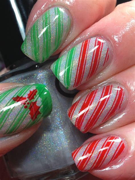 Canadian Nail Fanatic: Candy Cane Stripes