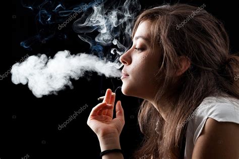 Smoking Woman Stock Photo by ©mrkornflakes 29842119