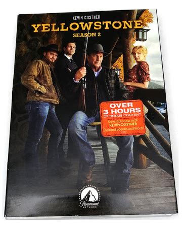 Yellowstone Season 2 DVD Box Set 4 Disc Free Shipping