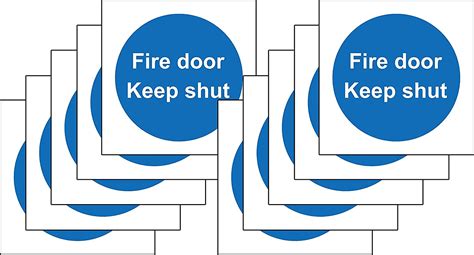 KPCM | Fire door keep shut | Made in the UK