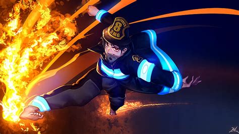 HD wallpaper: Anime, Fire Force, Shinra Kusakabe | Wallpaper Flare