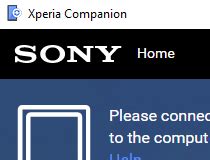 Sony Xperia Companion Download: Manage your Sony Xperia device, perform software updates, back ...