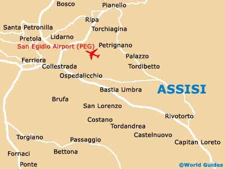 Assisi Maps and Orientation: Assisi, Umbria, Italy