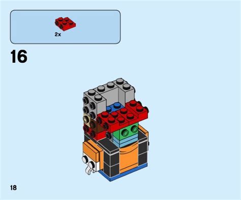 LEGO 40378 Goofy and Pluto Instructions, BrickHeadz - Disney