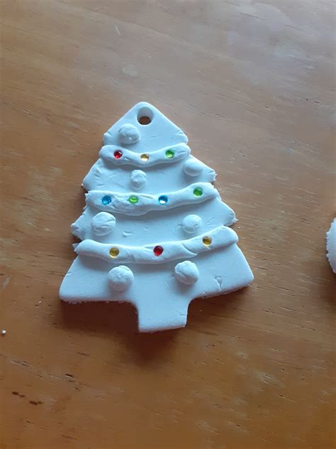 Simple Raised Clay Ornaments - The Secret Life of Homeschoolers