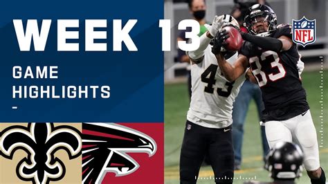 Saints vs. Falcons Week 13 Highlights | NFL 2020 - YouTube