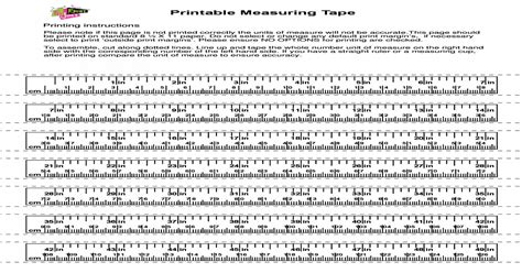 Printable Paper Tape Measure Printable Word Searches - vrogue.co
