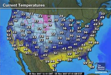 Weather & Temperature Maps