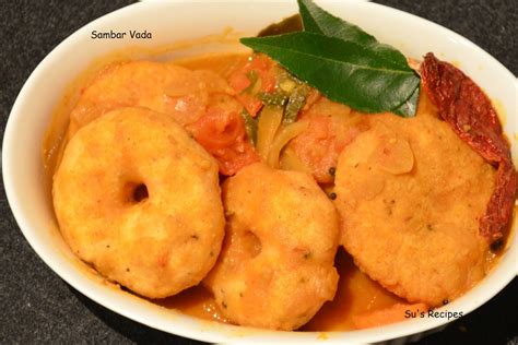 Su's Recipes: Sambar Vada