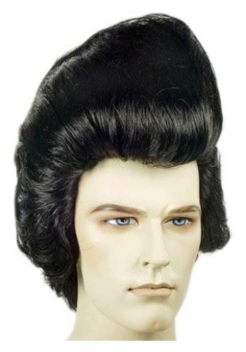 Deluxe Pompadour Elvis Wig | Elvis wig, Elvis Hair, 1950s Wig, Elvis ...