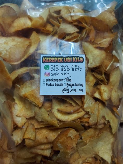 Tapioca Chips / Kerepek Ubi Kayu | Lazada