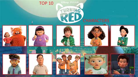 My Top 10 Favorite Turning Red Characters by jacobstout on DeviantArt