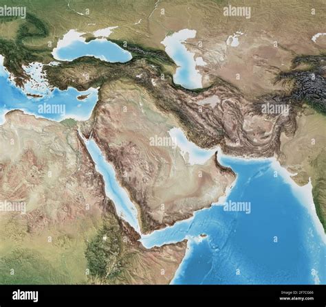 Arabian peninsula map hi-res stock photography and images - Alamy