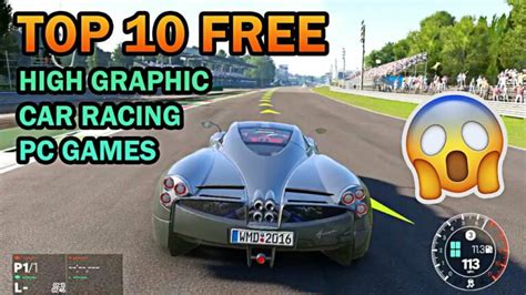 Top 10 FREE New High Graphic Car Racing PC Games 🔥 For Low End Pc 2020 in 8 Minutes ...