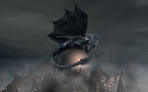 Black Dragon Art Wallpapers - Top Free Black Dragon Art Backgrounds - WallpaperAccess