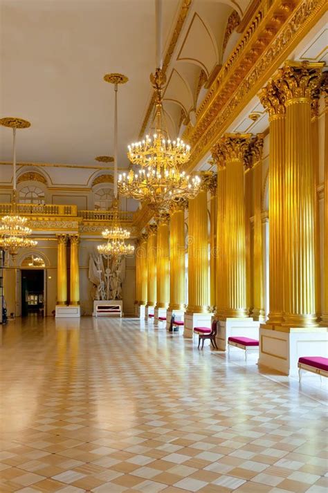 Interior of Winter Palace. Saint Petersburg Editorial Stock Photo ...