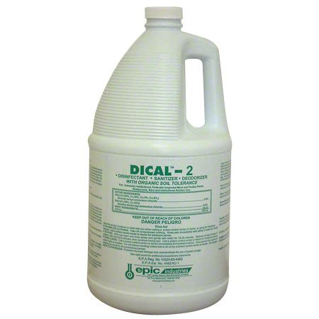 Dical™ Quaternary Ammonium Sanitizer - Gal. | Pitt Specialty Supply Inc.