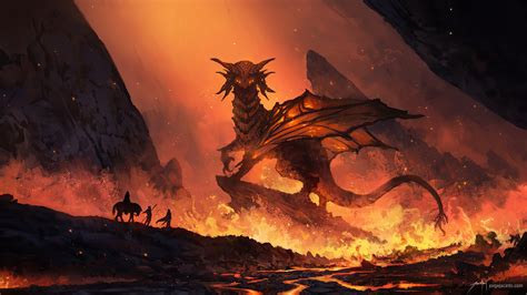 God Of Fire Dragon 4k Wallpaper,HD Artist Wallpapers,4k Wallpapers ...