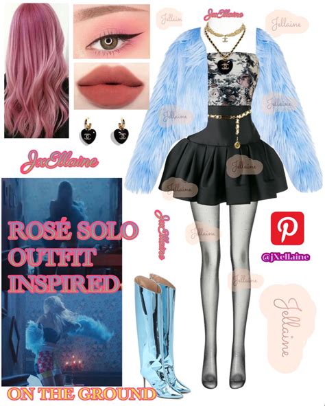 Rosé ON THE GROUND Outfit Inspired | Kpop fashion outfits, Kpop outfits ...