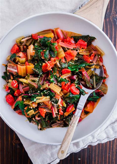 Simple Sautéed Swiss Chard - An Easy Swiss Chard Recipe