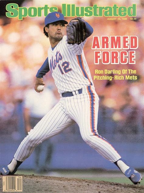 New York Mets Ron Darling... Sports Illustrated Cover by Sports Illustrated