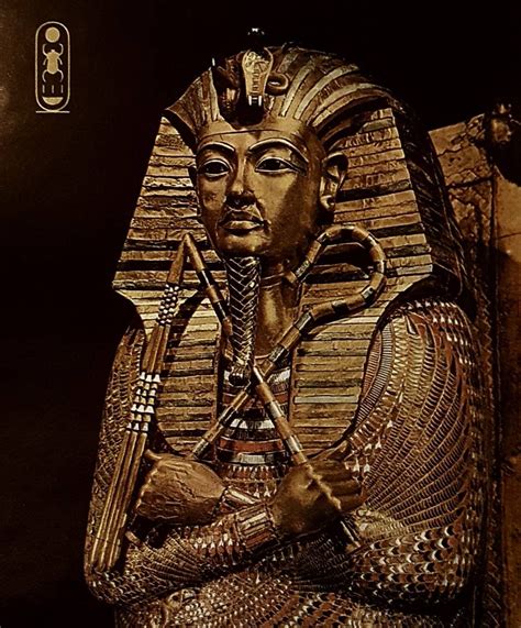 Egyptian Dynasty Golden Effigy of King Tutankhamen Vintage - Etsy | Egitto, Antico egitto ...