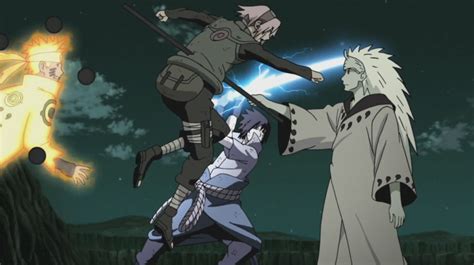 Naruto Sasuke Sakura vs Madara by weissdrum on DeviantArt