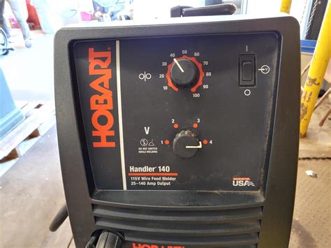 Hobart Handler 140 Wire Feed MIG Welder with Cart