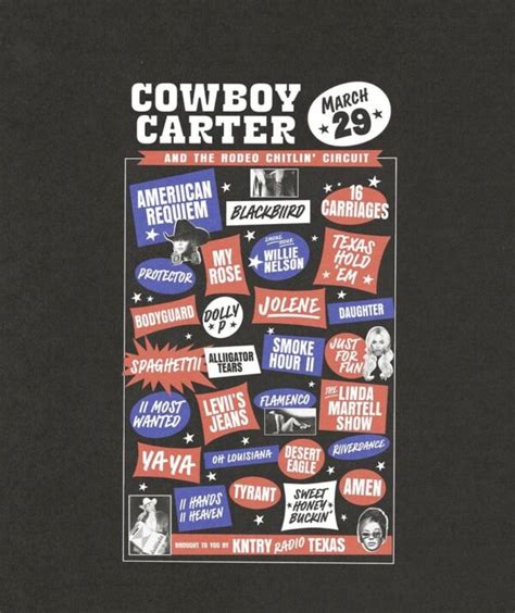 Beyonce Unleashes the 'Cowboy Carter' Album Tracklist / Taps Dolly Parton, Willie Nelson, & More ...