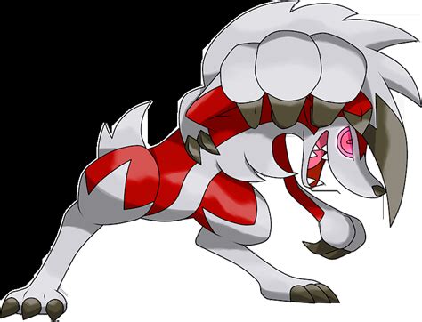 Pokemon #6745 Shiny-Lycanroc-Night Shiny Picture - For Pokemon Go Players