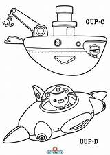 Octonauts Coloring Pages sketch template