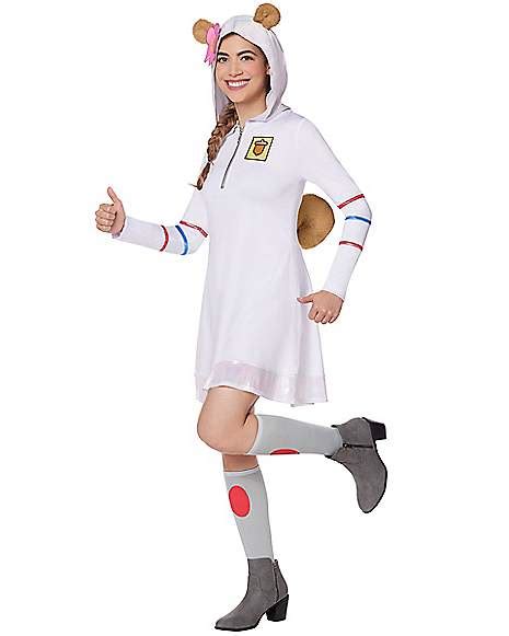 Adult Sandy Cheeks Dress Costume - SpongeBob SquarePants - Spirithalloween.com