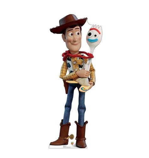 Décorations de fête Woody et forky Officiel Disney Toy Story 4 lifesize ...