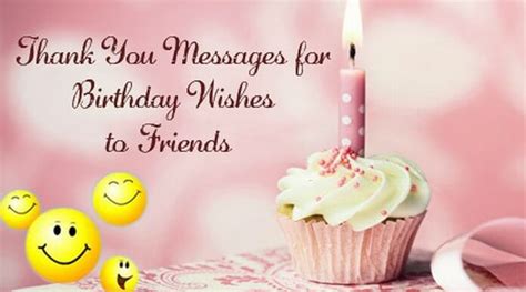 Thank You Messages for Birthday Wishes to Friends