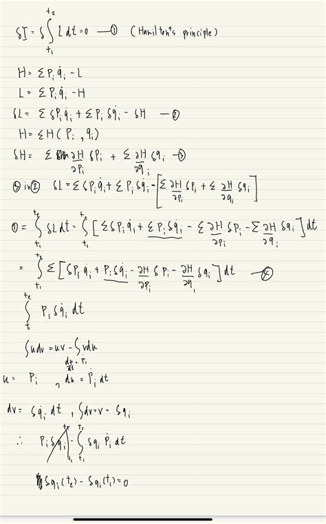 hamilton's equations from hamilton's principle (hamiltonian mechanics, classical mechanics) : r ...