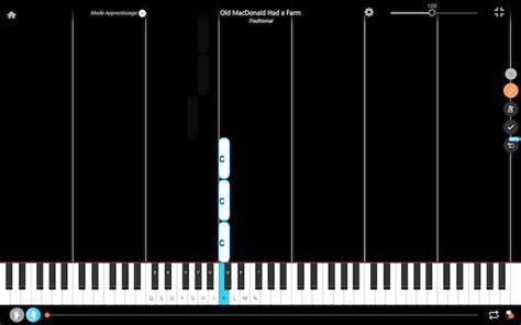 Old MacDonald - Piano Tutorial with Letter Notes - La Touche Musicale