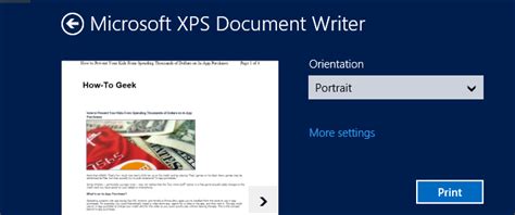 What Is an XPS File and Why Does Windows Want Me to Print to One?