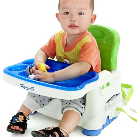 Child plastic dining chair baby folding dining table and chairs baby chair toy chair-in Booster ...