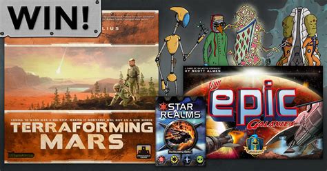 Win a bundle of sci-fi board games! | Toon Hammer