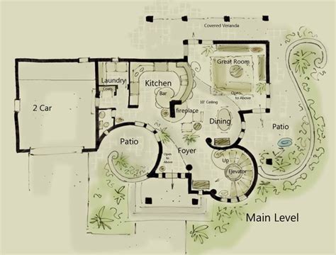 Turret house plan, Unique house plans exclusive collection