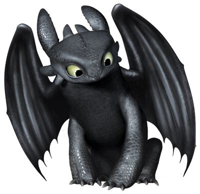 Night Fury Toothless - How to Train Your Dragon - SoD