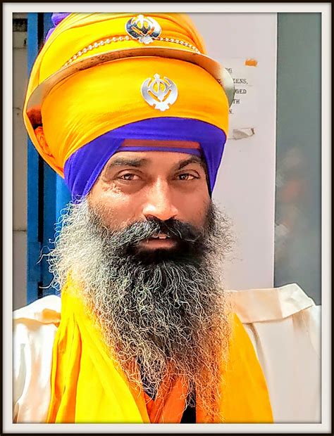 Portrait- Sikh | Portrait- Sikh gentleman at Gurudwara Ulsoo… | Flickr