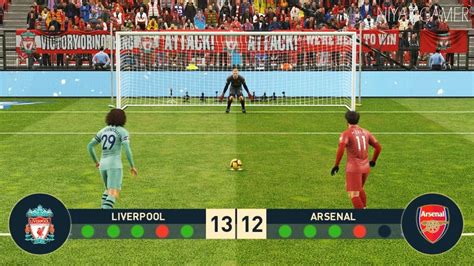 LIVERPOOL VS ARSENAL | Penalty Shootout | PES 2019 Gameplay PC - YouTube