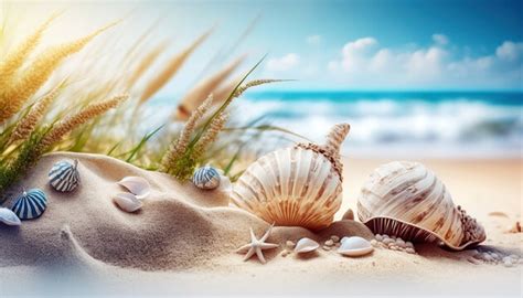 Beach Seashells Wallpaper