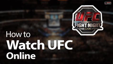 free UFC stream In 2022 Lets Check Out | TheSportsMag