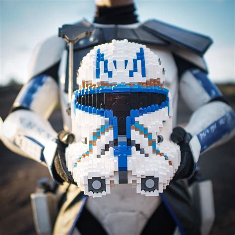 LEGO Captain Rex Helmet : r/StarWars