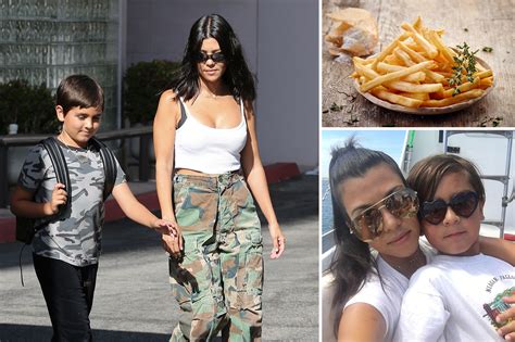 Mason hasn’t had McDonald’s french fries in a year, says Kourtney Kardashian