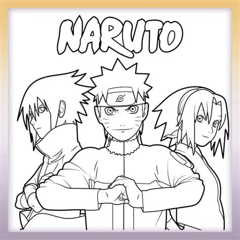 Naruto Shippuden – Coloringbook.pics