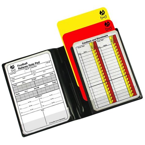 Soccer Referee Cards and Wallets - Product Review - Referee Store